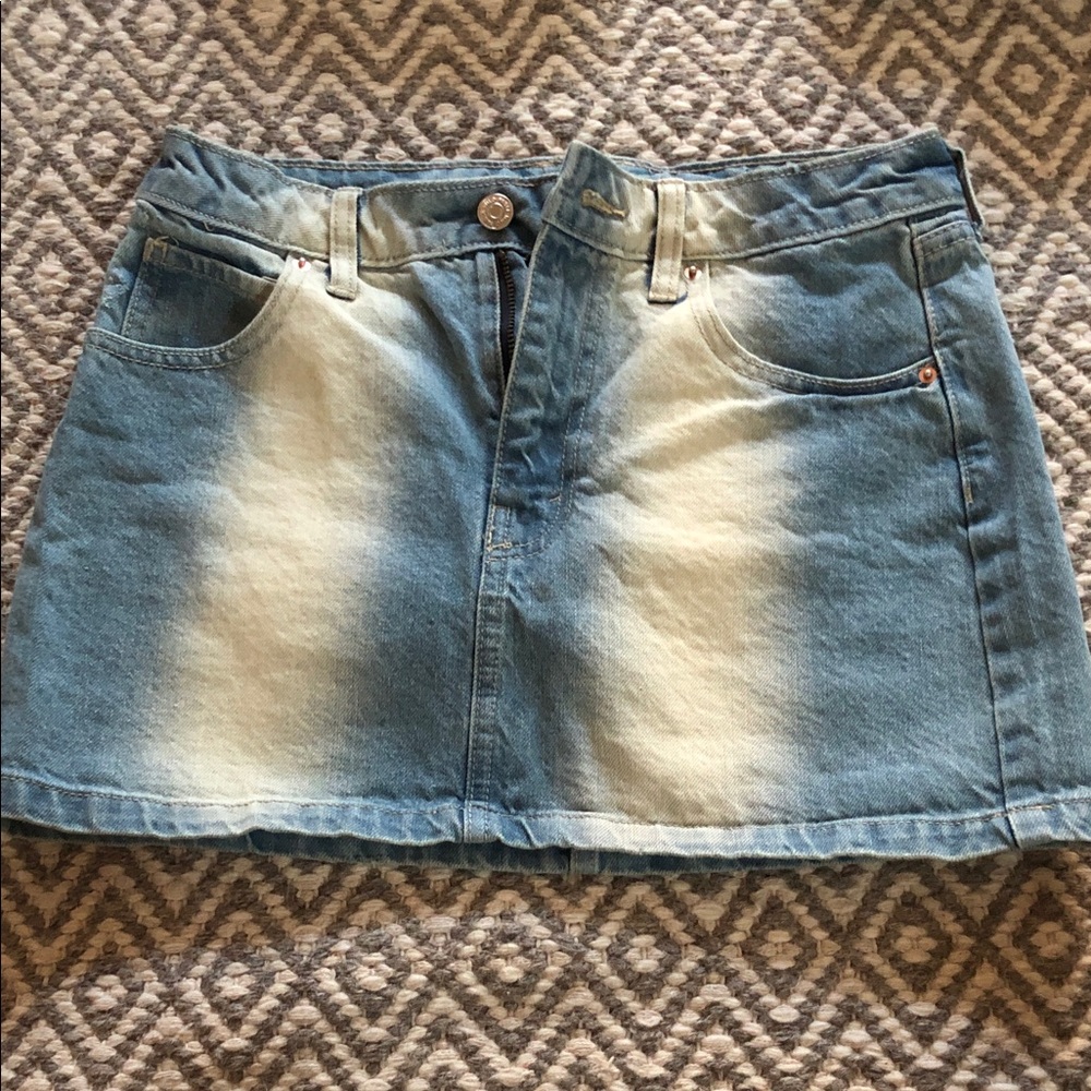 Wild Fable Blue Denim Skirt